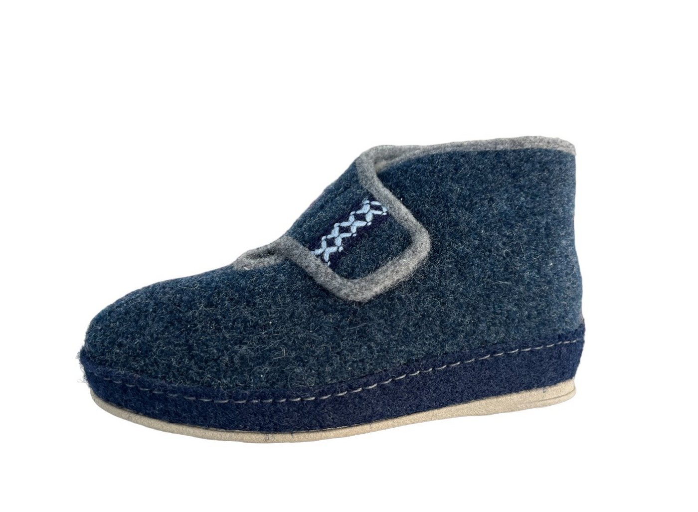 SCHAWOS SCHAWOS Damen Hauschuh 2060-8 blau/grau Hausschuh SCHAWOS SCHAWOS Damen Hauschuh 2060-8 blau/grau Hausschuh von SCHAWOS