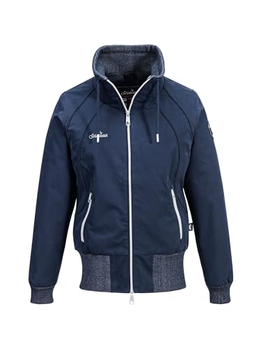SCHIETWETTER Damen Blouson Tagelagen Conny, Bomberjacke, Übergangsjacke, Fliegerjacke, Collegejacke, extra breite Bündchen, hoher Stehkragen Navy 50 SCHIETWETTER Damen Blouson Tagelagen Conny, Bomberjacke, Übergangsjacke, Fliegerjacke, Collegejacke, extra breite Bündchen, hoher Stehkragen Navy 50 von SCHIETWETTER