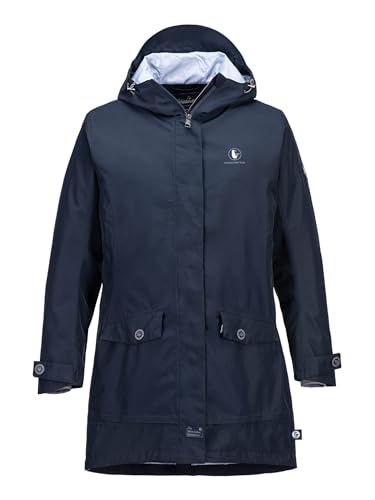 SCHIETWETTER Damen Funktionsparka Krummbein Lexa, Übergangsjacke, Regenjacke, Regenmantel wasserdicht, atmungsaktiv, Winddicht Navy 52 SCHIETWETTER Damen Funktionsparka Krummbein Lexa, Übergangsjacke, Regenjacke, Regenmantel wasserdicht, atmungsaktiv, Winddicht Navy 52 von SCHIETWETTER