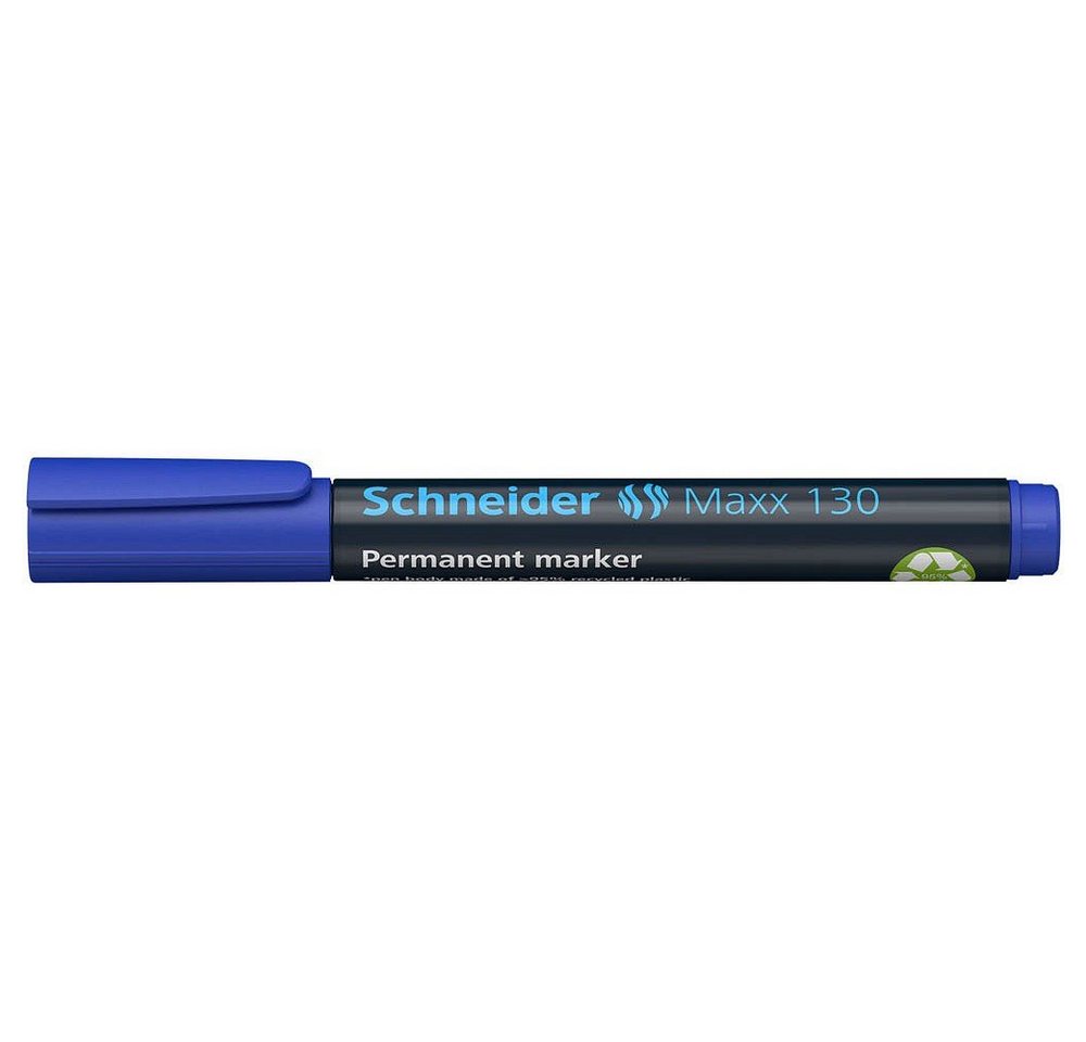 Schneider Handgelenkstütze 10 Schneider Maxx 130 Permanentmarker blau 1,0 - 3,0 mm von Schneider