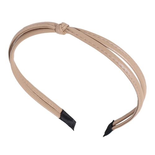 Mode PU Geknotet Stirnband Für Frauen Dinner Party Hairhoop Französisch Haarband Weibliche Haar Styling Zubehör Leichte Stirnband Für Frauen Mädchen von SCUDGOOD