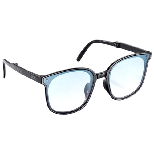 SCUDGOOD Coole faltbare Sonnenbrille, Outdoor-Kleidung, große übergroße Farbtöne, Trendsetter, faltbare Sonnenbrille, Hipster, mehrfarbig, faltbare Sonnenbrille, B von SCUDGOOD