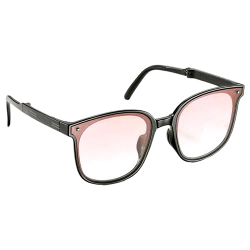 SCUDGOOD Coole faltbare Sonnenbrille, Outdoor-Kleidung, große übergroße Farbtöne, Trendsetter, faltbare Sonnenbrille, Hipster, mehrfarbig, faltbare Sonnenbrille, D von SCUDGOOD