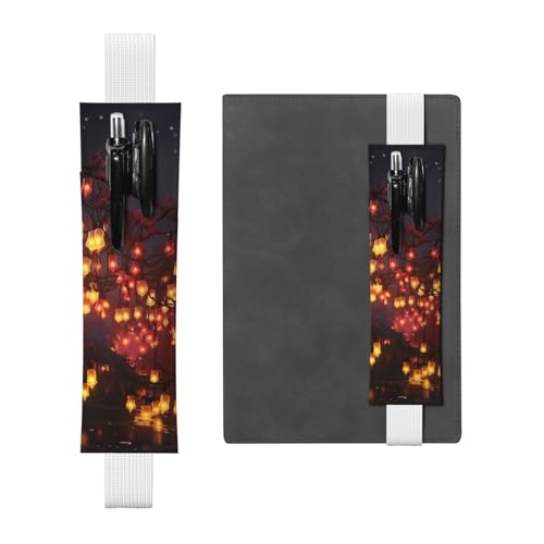 SDTYKHJ Elastisches Band, Stifthalter, Leder, Stifthalter für Notizbuch, Papierlaterne, Stifthülle, Tasche, verstellbares Tagebuch, Stifteetui, Lesezeichen, passend für 20,3 cm bis 25,4 cm große SDTYKHJ Elastisches Band, Stifthalter, Leder, Stifthalter für Notizbuch, Papierlaterne, Stifthülle, Tasche, verstellbares Tagebuch, Stifteetui, Lesezeichen, passend für 20,3 cm bis 25,4 cm große von SDTYKHJ