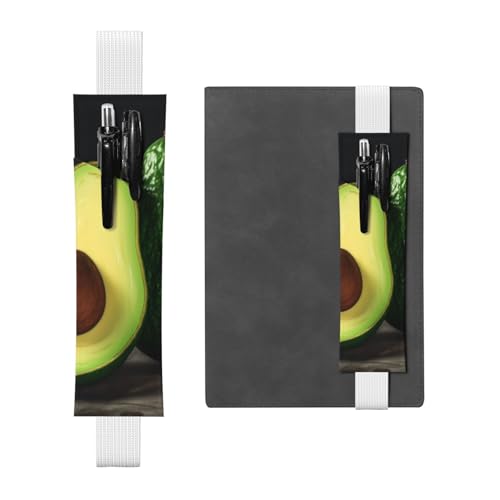SDTYKHJ Elastisches Band, Stifthalter, Leder, Stifthalter für Notizbuch, halbe Schnittstücke, Stifthülle, Tasche, verstellbares Tagebuch, Stifteetui, Lesezeichen, passend für 20,3 cm bis 25,4 cm große SDTYKHJ Elastisches Band, Stifthalter, Leder, Stifthalter für Notizbuch, halbe Schnittstücke, Stifthülle, Tasche, verstellbares Tagebuch, Stifteetui, Lesezeichen, passend für 20,3 cm bis 25,4 cm große von SDTYKHJ
