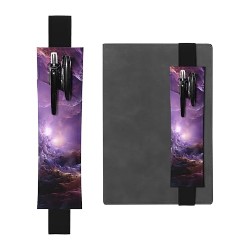 SDTYKHJ Elastisches Band, Stifthalter, Leder, Stifthalter für Notizbücher, Galaxie, verstellbar, Tagebuch, Stifteetui, Lesezeichen, passend für 20,3 cm bis 25,4 cm große Notizbücher, Planer, Bücher, SDTYKHJ Elastisches Band, Stifthalter, Leder, Stifthalter für Notizbücher, Galaxie, verstellbar, Tagebuch, Stifteetui, Lesezeichen, passend für 20,3 cm bis 25,4 cm große Notizbücher, Planer, Bücher, von SDTYKHJ