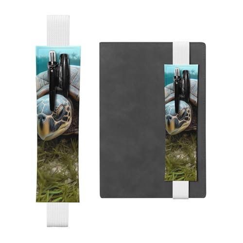 SDTYKHJ Elastisches Band, Stifthalter aus Leder für Notizbücher, große Schildkröte, verstellbare Tagebuch, Stifteetui, Lesezeichen, passend für 20,3 cm bis 25,4 cm große Notizbücher, Planer, Bücher, SDTYKHJ Elastisches Band, Stifthalter aus Leder für Notizbücher, große Schildkröte, verstellbare Tagebuch, Stifteetui, Lesezeichen, passend für 20,3 cm bis 25,4 cm große Notizbücher, Planer, Bücher, von SDTYKHJ