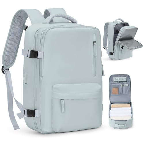 Handgepäck Rucksack 45X36X20 für Easyjet Reiserucksack Wasserdichter Unter Dem Sitz Handgepäck Rucksack Flugzeuge Reisetasche Weekendertasche Wanderrucksack Lässiger Tagesrucksack,C3-Blau Einfache von SEAFEW