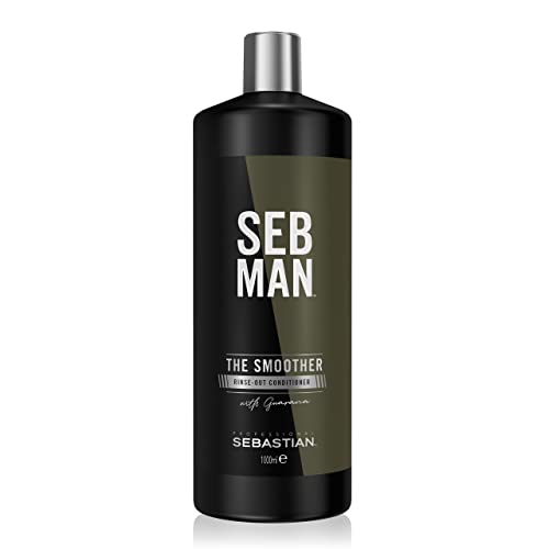 SEB MAN THE SMOOTHER – feuchtigkeitsspendender Conditioner für trockene Haare in Vorratsgröße Ã von SEB MAN