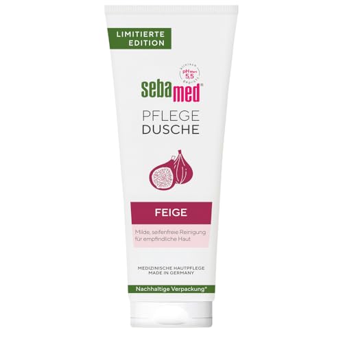 Sebamed Pflegedusche mit Feige, 250 ml, Duschgel für Männer und Frauen, milde, seifenfreie Reinigung für empfindliche Haut, ohne Mikroplastik Sebamed Pflegedusche mit Feige, 250 ml, Duschgel für Männer und Frauen, milde, seifenfreie Reinigung für empfindliche Haut, ohne Mikroplastik von SEBAMED