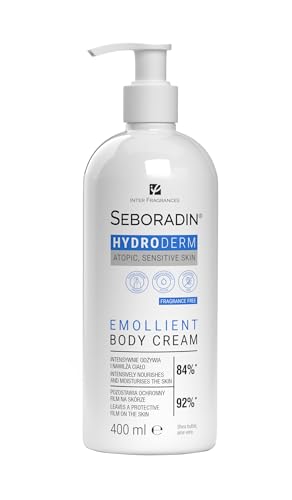 Seboradin Hydroderm Bodylotion Körpercreme Für Empfindliche Trockene Atopische Haut Körperlotion Für Damen Und Herren Feuchtigkeitsspendend Körperpflege Mit Sheabutter Und Aloe Vera 400ml Seboradin Hydroderm Bodylotion Körpercreme Für Empfindliche Trockene Atopische Haut Körperlotion Für Damen Und Herren Feuchtigkeitsspendend Körperpflege Mit Sheabutter Und Aloe Vera 400ml von SEBORADIN