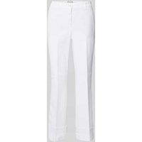 SEDUCTIVE Flared Cut Hose mit Bügelfalten Modell 'MINESSE' in Weiss, Größe 38 SEDUCTIVE Flared Cut Hose mit Bügelfalten Modell 'MINESSE' in Weiss, Größe 38 von SEDUCTIVE