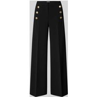 SEDUCTIVE Wide Leg Stoffhose mit Knopfleisten Modell 'BRIDGET' in Black, Größe 38 SEDUCTIVE Wide Leg Stoffhose mit Knopfleisten Modell 'BRIDGET' in Black, Größe 38 von SEDUCTIVE