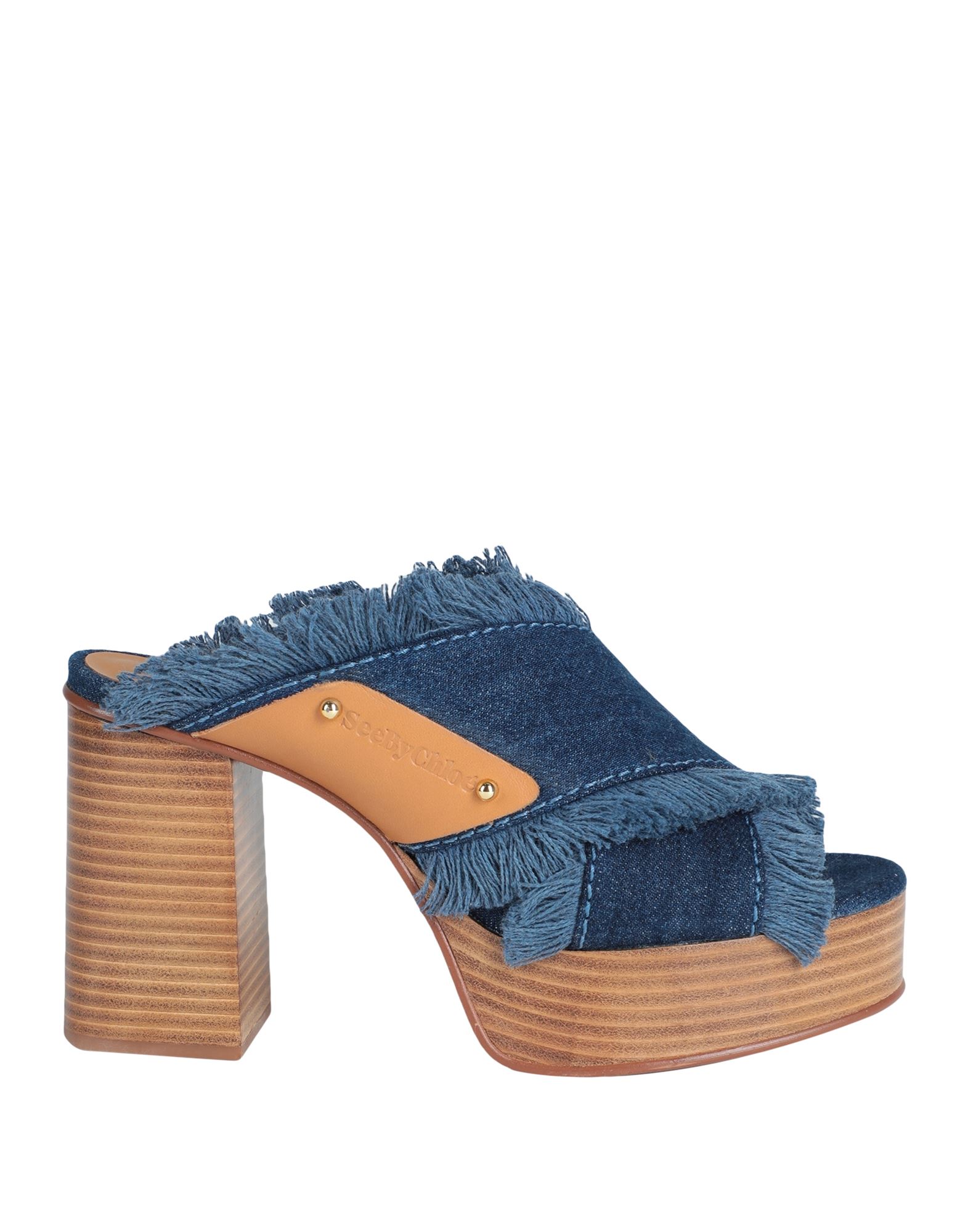 SEE BY CHLOÉ Mules & Clogs Damen Blau von SEE BY CHLOÉ