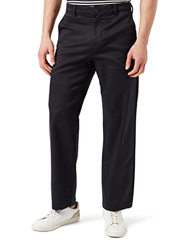 SELECTED HOMME WHITE Herren SLHLOOSE-Salford 220 Flex Pants W NOOS Hose, Black, 29/32 von SELECTED HOMME