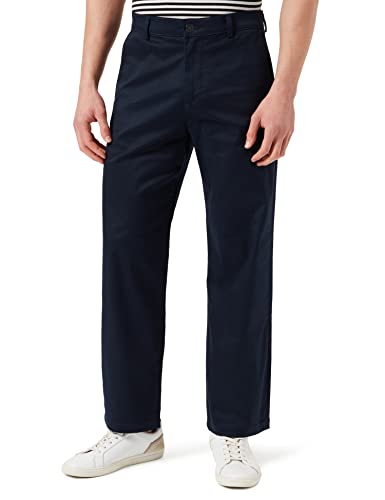 SELECTED HOMME WHITE Herren SLHLOOSE-Salford 220 Flex Pants W NOOS Hose, Dark Sapphire, 31/34 von SELECTED HOMME