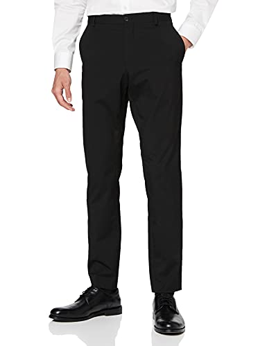 SELECTED HOMME Herren SHDNEWONE-MYLOLOGAN1 Trouser NOOS Anzughose, Schwarz (Black), 50 (Herstellergröße: 102) von SELECTED HOMME