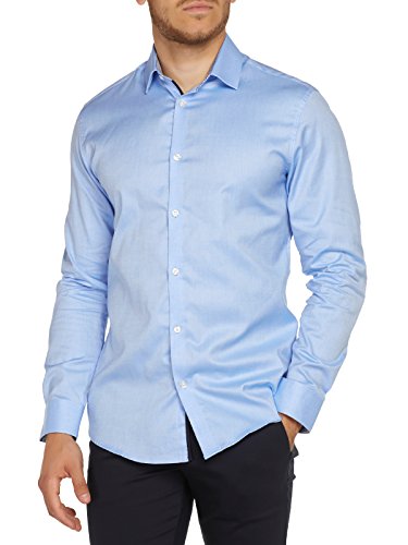 SELECTED HOMME Herren Shdonenew-mark Shirt Ls Noos Businesshemd, Light Blue, L EU von SELECTED HOMME