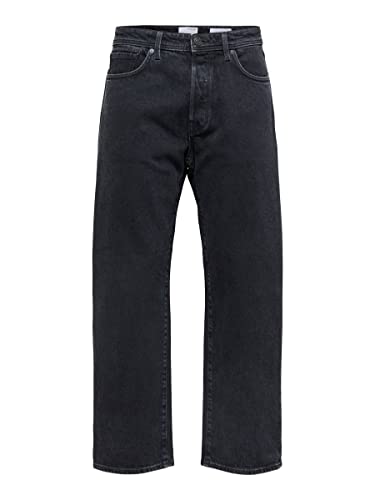 Selected Homme White Mens Black Denim Jeans von SELECTED HOMME