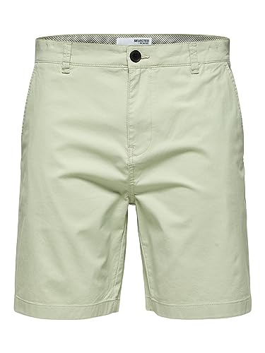 SELETED HOMME Herren Slhcomfort-Homme Flex W Noos Chinoshorts, Lint, M EU von SELECTED HOMME