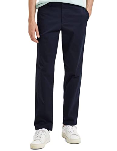 SELETED HOMME Men's SLHSTRAIGHT-New Miles 196 Flex Pants W N Chino, Dark Sapphire, 38/32 von SELECTED HOMME