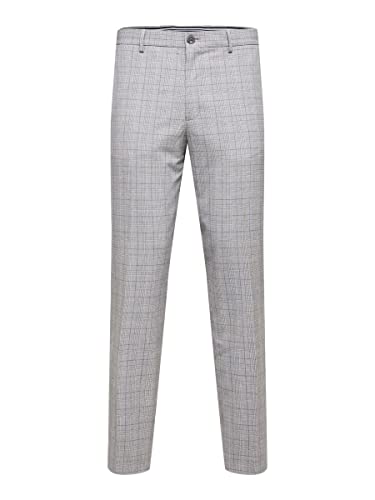 SELETED HOMME SLHSLIM-Liam LT Grey CHK TRS Flex B NOOS SELETED HOMME SLHSLIM-Liam LT Grey CHK TRS Flex B NOOS von SELETED HOMME