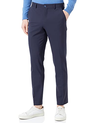 SELETED HOMME Men's SLHSLIM-Liam TRS Flex B NOOS Hose, Navy Blazer, 48 von SELETED HOMME