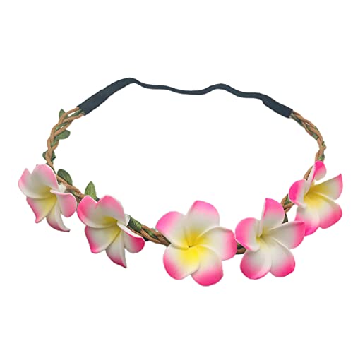 Plumeria Haarreif, Brautschmuck, Vintage-Stil, wunderschönes Haarband für Braut, Junggesellinnenabschied, künstliche Blume, Braut-Kopfschmuck von SELiLe