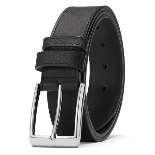 SENDEFN Gürtel Herren, Ledergürtel Herren 38 mm Breit, Herren-Gürtel für Herren Jeans und Business Anzug mit Geschenkbox Belt von SENDEFN