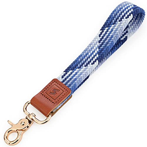 SENLLY Schlüsselband Handschlaufe Schlüsselanhänger kurz Lanyard, Hergestellt aus Hochwertigem Superweichem Nylon Gewebe von SENLLY