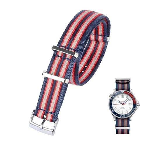 SERDAS 20 mm hochdichtes Nylon-Armband, weich für Omega Speedmaster 007 Sicherheitsgurt-Armband, Militär, Sport, Retro, Uhrenarmband für Seiko-Gurt, geflochtener Gürtel, 21 mm, Achat SERDAS 20 mm hochdichtes Nylon-Armband, weich für Omega Speedmaster 007 Sicherheitsgurt-Armband, Militär, Sport, Retro, Uhrenarmband für Seiko-Gurt, geflochtener Gürtel, 21 mm, Achat von SERDAS