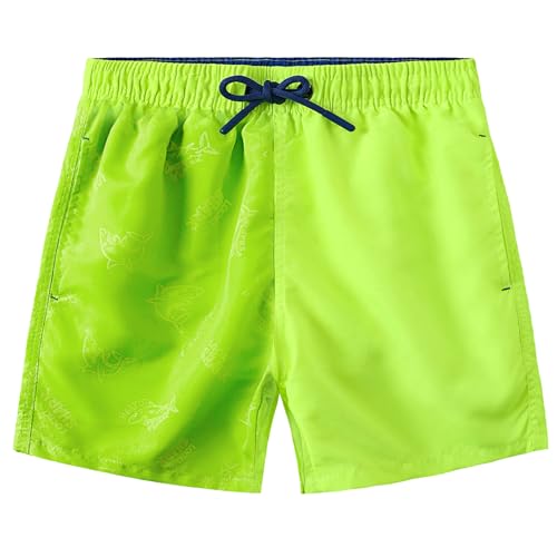 SERENYOU Jungen Badehose Jungen Fun Beach Boardshorts 5-14 Jahre, Gelb Neon, 7-8 Jahre SERENYOU Jungen Badehose Jungen Fun Beach Boardshorts 5-14 Jahre, Gelb Neon, 7-8 Jahre von SERENYOU