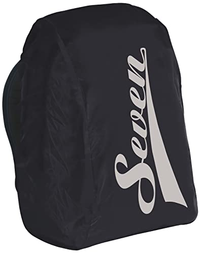 SEVEN, Rucksack-Abdeckung, schwarz, kratzfest, für Mädchen & Jungen von Seven