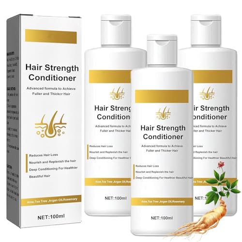 Etaderm Haarwachstums-Shampoo, Etaderm Lockiges Haarwachstums-Shampoo und Conditioner, Wurzelaktivator-Shampoo für Frauen und Männer,Etaderm Shampoo für volleres und schneller wachsendes Haar (3Pcs) von SEVSO