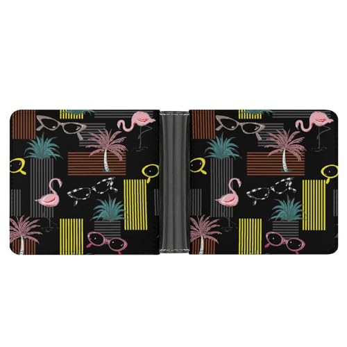 SFZPVMP Flamingo Geldbörse Damen Wallet Kreditkartenetui Kartenetui Kartenhalter von SFZPVMP