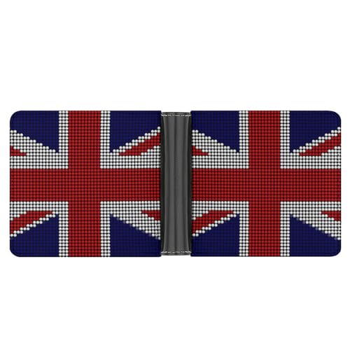 SFZPVMP Union Jack Geldbörse Damen Wallet Kreditkartenetui Kartenetui Kartenhalter von SFZPVMP