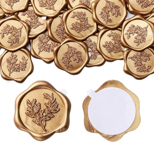 SGERUFZ 20 Stück selbstklebende goldene Wachssiegel Vintage Aufkleber, klassische Dekorationen für Hochzeiten, Einladungen, Umschläge, Geburtstage und Partys! SGERUFZ 20 Stück selbstklebende goldene Wachssiegel Vintage Aufkleber, klassische Dekorationen für Hochzeiten, Einladungen, Umschläge, Geburtstage und Partys! von SGERUFZ