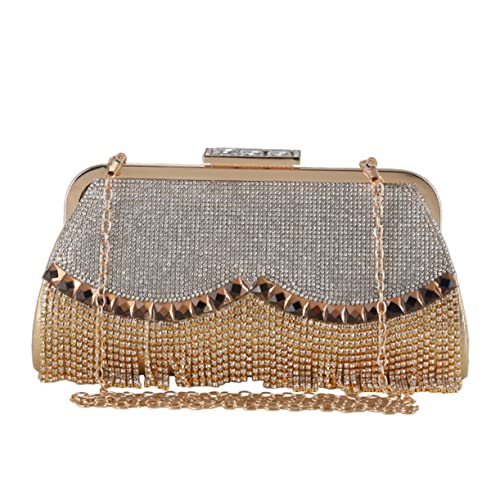 SHERCHPRY Damentasche Party Aufbewahrungstasche Weibliche Aufbewahrungstasche Modische Clutch Tasche Luxuriöse Abendtasche Handgemachte Handtasche Damen Abend Clutch Tasche Damen von SHERCHPRY