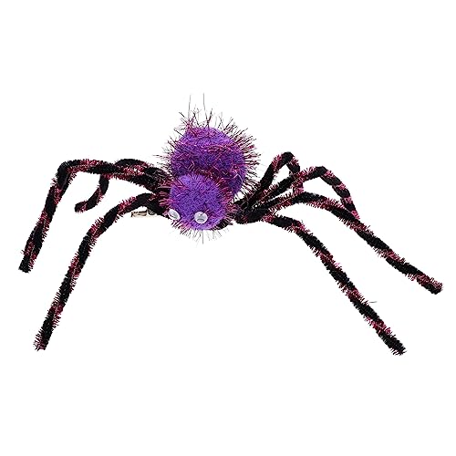 SHERCHPRY Spinne Haarnadel halloween haarschmuck kinder halloween haarspangen gruselige Haarspangen Make-up-Stirnbänder Haarklammer Tiara Haarspange für Karnevalsparty Halloween-Haarspange von SHERCHPRY