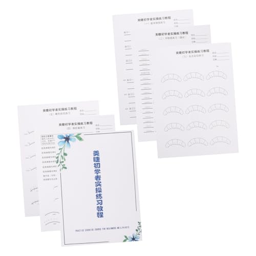 SHERCHPRY Übungsbuch Zur Wimpernverlängerung Wimpern Trainingsset Wimpern-mapping-diagramm Übungsset Zur Wimpernverlängerung Wimpern-übungsset Papier Weiß SHERCHPRY Übungsbuch Zur Wimpernverlängerung Wimpern Trainingsset Wimpern-mapping-diagramm Übungsset Zur Wimpernverlängerung Wimpern-übungsset Papier Weiß von SHERCHPRY