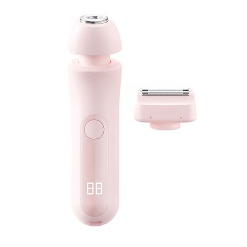 Frauen Hair Rasierer Bikini -Gebiet Doppelköpfe Elektrische USB wiederaufladbare wasserdichte tragbare Entfernung Epilator Rasiermesser für Gesicht Körperarm Beine kabellos Rosa Frauen Hair Rasierer Bikini -Gebiet Doppelköpfe Elektrische USB wiederaufladbare wasserdichte tragbare Entfernung Epilator Rasiermesser für Gesicht Körperarm Beine kabellos Rosa von SHINROAD