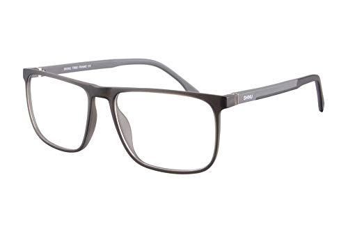 SHINU TR90 Anti Blaulicht Computerbrille Maenner Frauen Multi Focus Progressive Multifocal Lesebrille-RMG78(C5-oben+1.00,Nieder+3.00) von SHINU