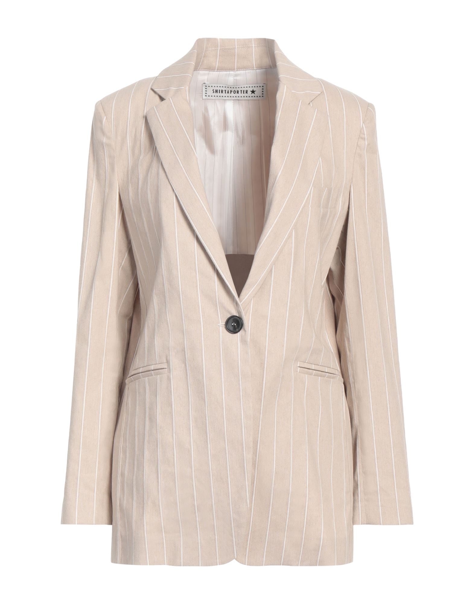 SHIRTAPORTER Blazer Damen Beige von SHIRTAPORTER