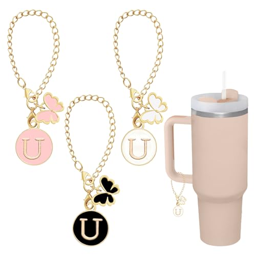 SHIXPIOV Buchstaben-Anhänger für Stanley-Cup, Perlenkette, Zubehör, Stanley-Cup, Initialen-Anhänger für Griff, Wasserflasche, Schmuck, Becher, Name-ID,Herzförmig Letter mit Schmetterlinge(3 Stück,U) SHIXPIOV Buchstaben-Anhänger für Stanley-Cup, Perlenkette, Zubehör, Stanley-Cup, Initialen-Anhänger für Griff, Wasserflasche, Schmuck, Becher, Name-ID,Herzförmig Letter mit Schmetterlinge(3 Stück,U) von SHIXPIOV