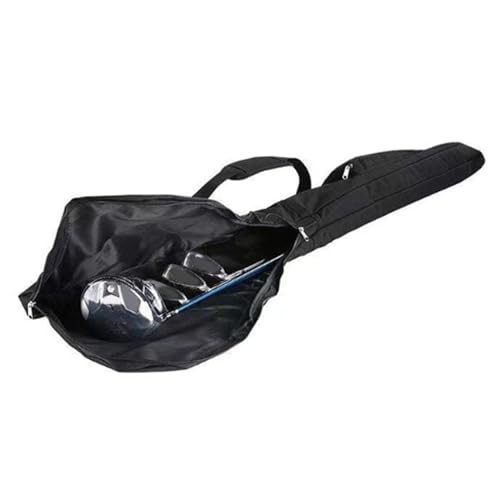 Große Tragetasche für Golfschläger und Reisen, tragbare Schultertasche für Golfplatz und Reisen, Golf-Bleistifttasche mit Schultergurten, kompakte Golfschläger-Reisetasche von SHOOYIO