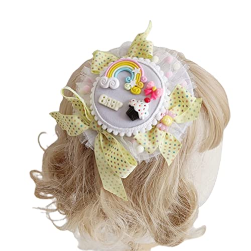 Haarspangen mit niedlicher Schleife, Haarnadeln für Damen, Karneval, Festival, Party, Aufführung, Frühlings-Haarschmuck, Neuheit, Haarspangen für den Alltag, klein, schöne Haarspangen für Damen, klein von SHOOYIO