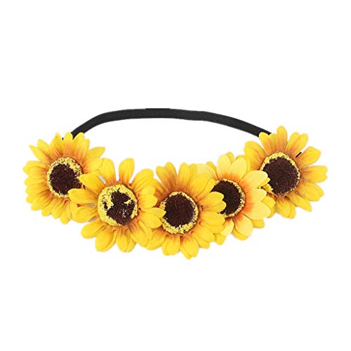 Sonnenblumen Stirnband Sonnenblumen Haarschmuck Sonnenblumen von SHOOYIO