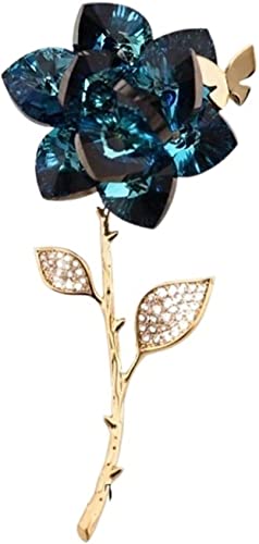 Brosche Damen Broschen Blumen Schmetterling Brosche Leichte und luxuriöse Mode Brosche Tragen Sie passende Accessoires Geschenk for Freundin Brosche Pin Kleidungszubehör von SHOUKAII