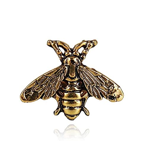 Mode Brosche Insekt Biene Pins Broschen Vintage Silber Gold Farbe Frauen und Männer Pins und Broschen Schmuck Brosche Pin von SHOUKAII