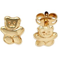 SIGO Kinder Ohrstecker Teddy 333 Gold Gelbgold Ohrringe Kinderohrringe von SIGO